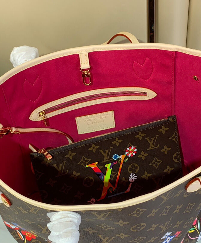 Louis Vuitton LV X TM Neverfull MM M13271 Brown