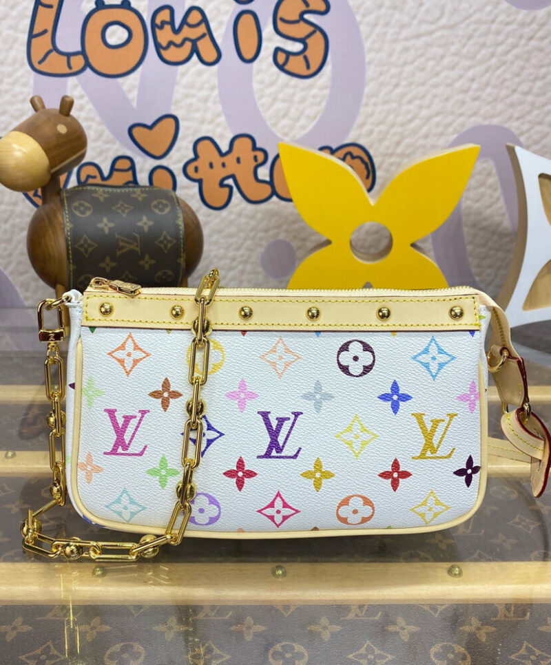 Louis Vuitton LV X TM Pochette Accessoires M13404 White