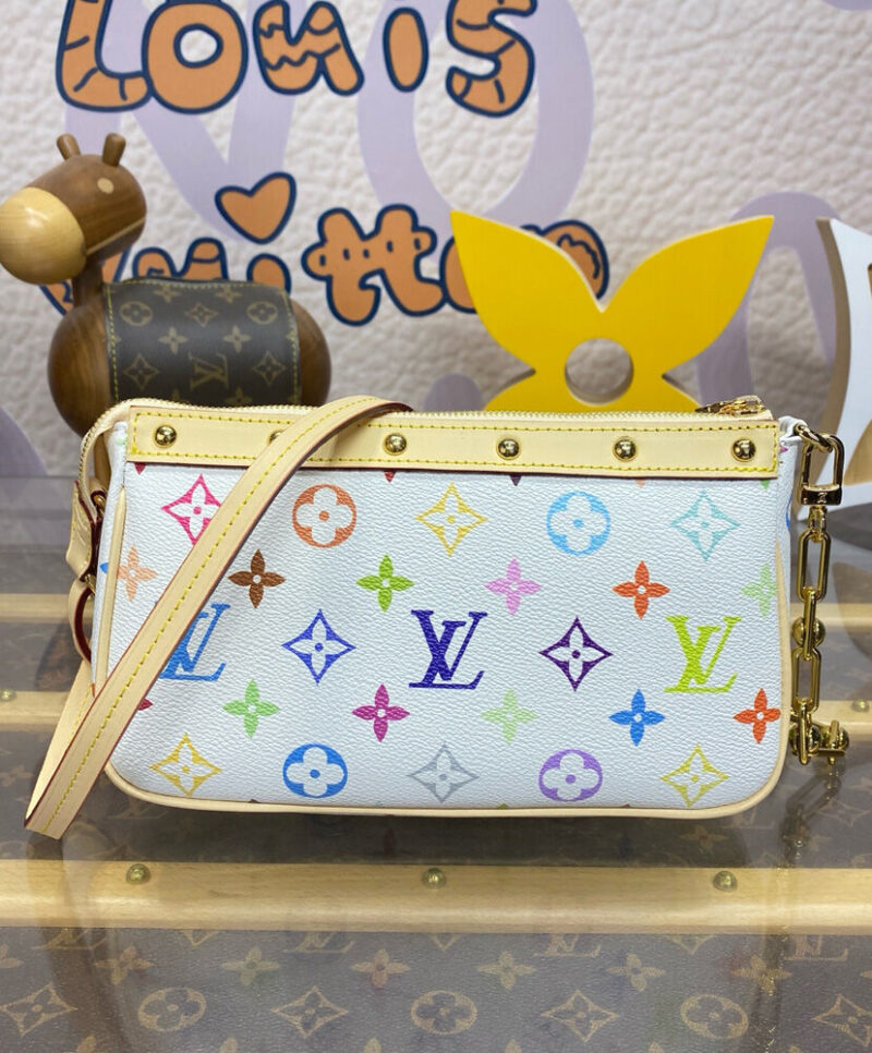 Louis Vuitton LV X TM Pochette Accessoires M13404 White
