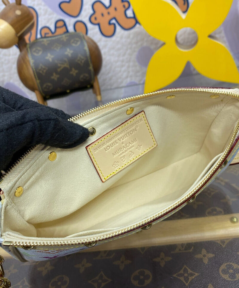 Louis Vuitton LV X TM Pochette Accessoires M13404 White