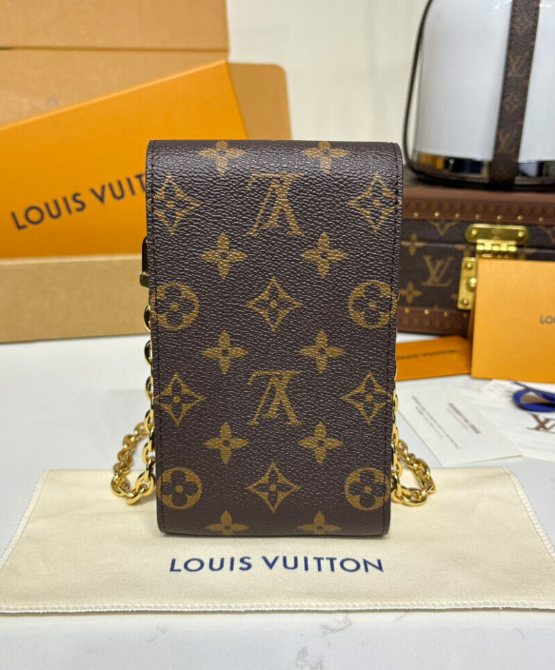 Louis Vuitton Phone Pouch Metis Monogram M13572 Black