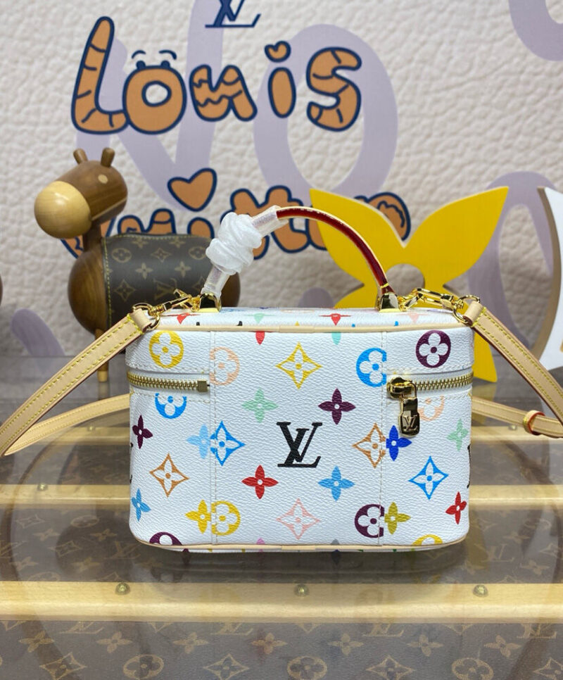 Louis Vuitton LV X TM Vanity Chain Pouch M13662 White