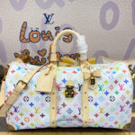 Louis Vuitton LV X TM Keepall Bandouliere 45 M13742 White