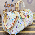 Louis Vuitton LV X TM Keepall Bandouliere 45 M13742 White