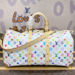 Louis Vuitton LV X TM Keepall Bandouliere 45 M13742 White