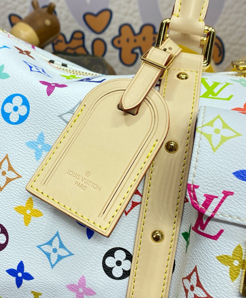 Louis Vuitton LV X TM Keepall Bandouliere 45 M13742 White