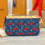 Louis Vuitton Lv Tm Cerise Pochette Accessories M13994 Blue