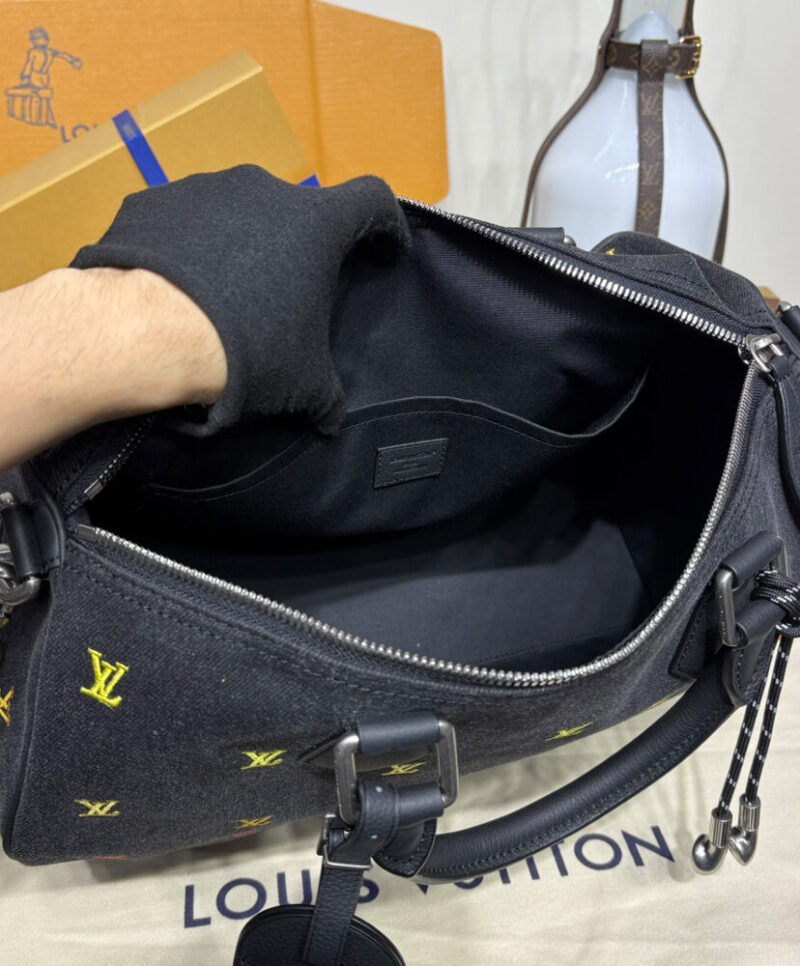 Louis Vuitton Fortok LV Speedy 40 Bandouliere M14136 Black