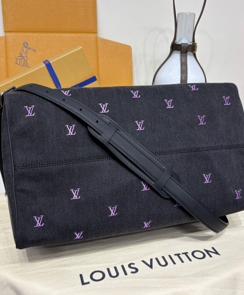 Louis Vuitton Fortok LV Speedy 40 Bandouliere M14136 Black