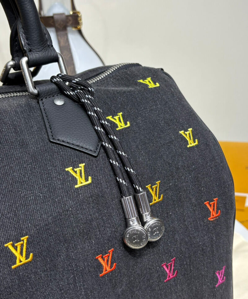 Louis Vuitton Fortok LV Speedy 40 Bandouliere M14136 Black