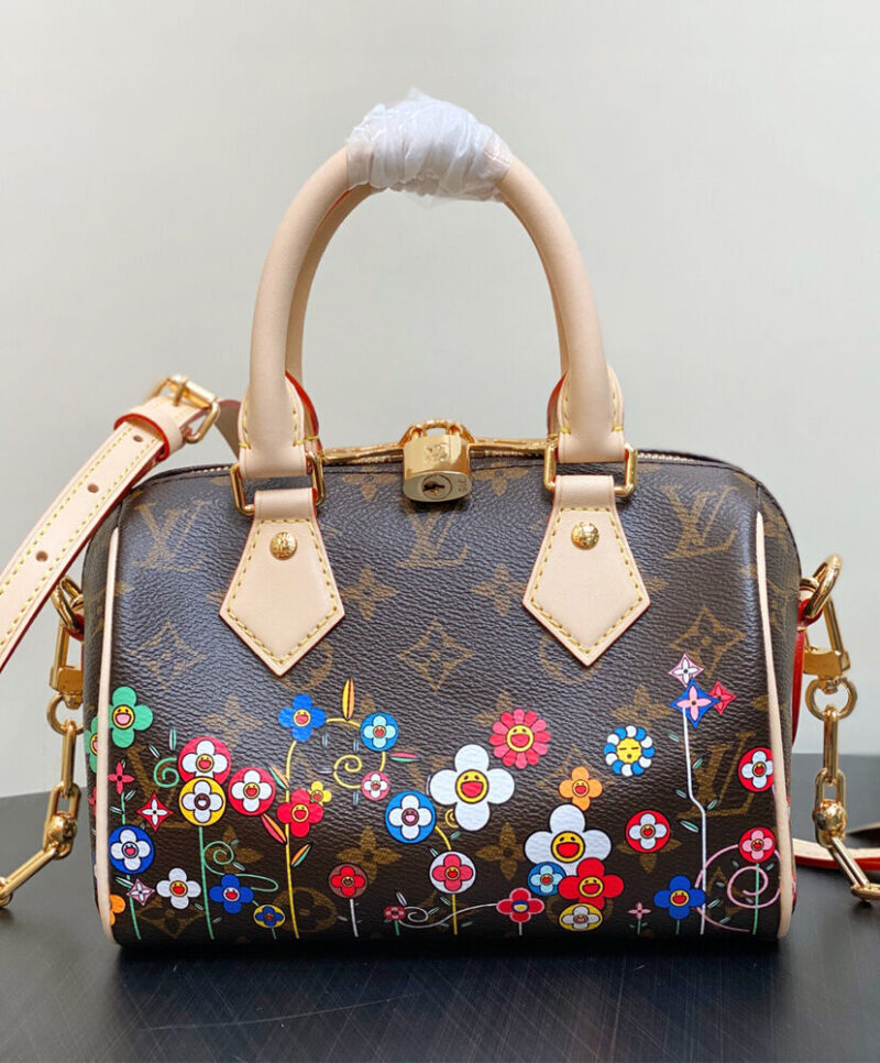 Louis Vuitton LV X TM Speedy Bandouliere 20 M14175 Brown
