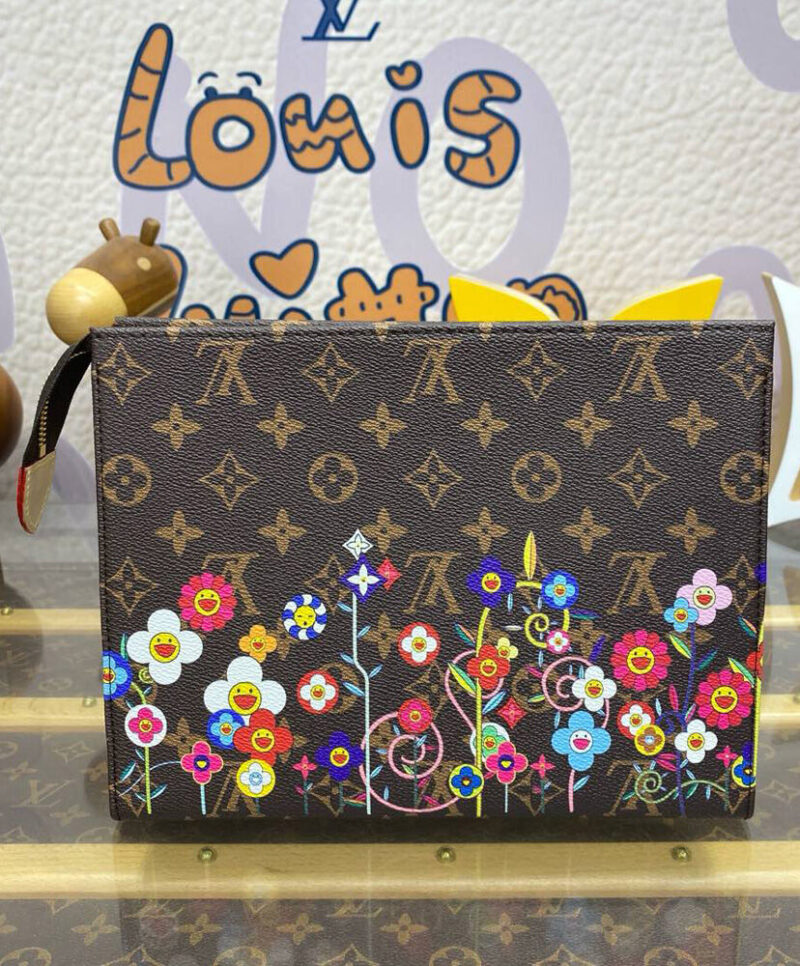 Louis Vuitton LV X TM Toiletry Pouch M14180 Brown