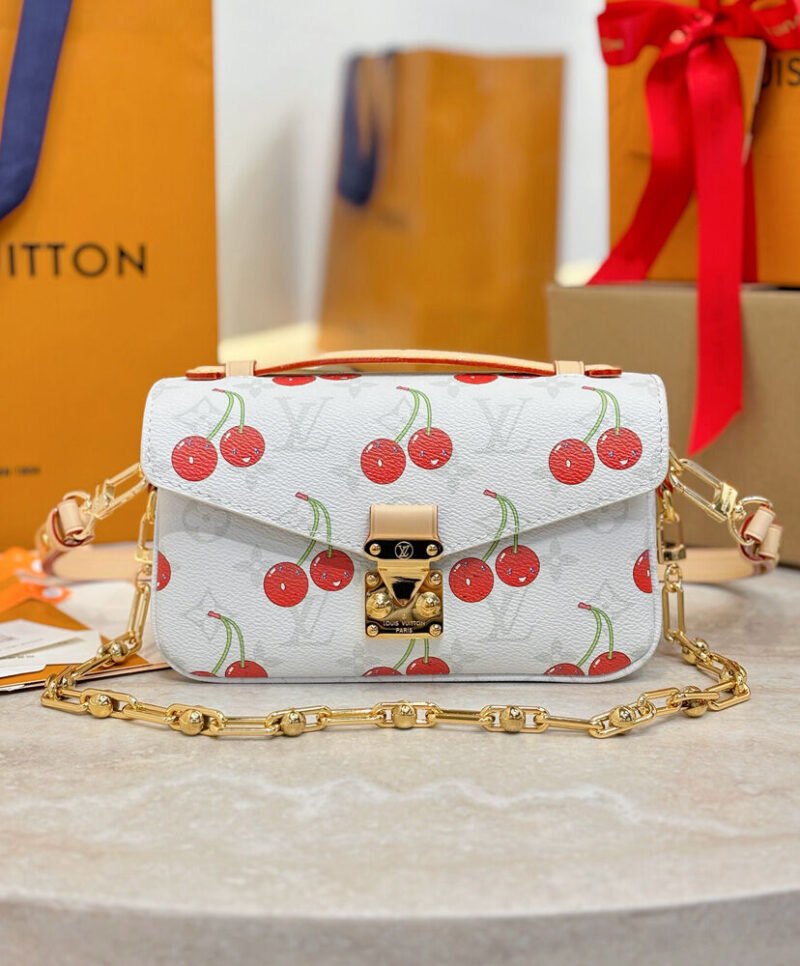 Louis Vuitton Lv X Tm Pochette Metis East West Autres Toiles Monogram M14231 White