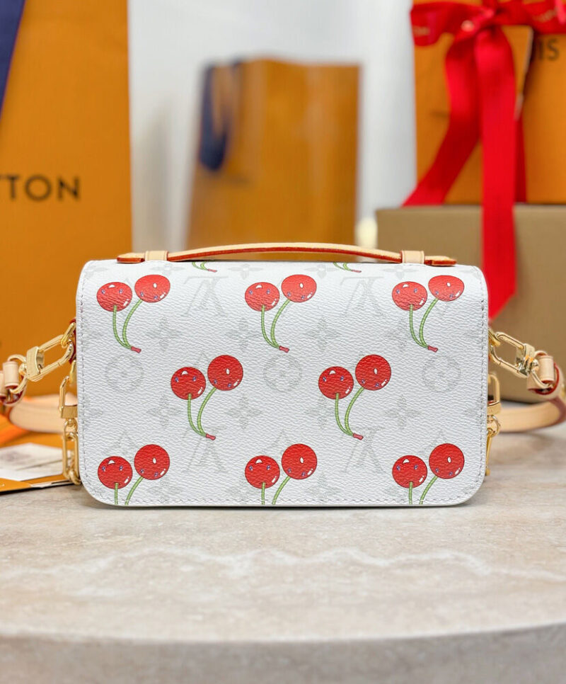 Louis Vuitton Lv X Tm Pochette Metis East West Autres Toiles Monogram M14231 White