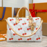 Louis Vuitton LV x TM Cherry Speedy Soft bandouliere 30 M14238 White