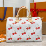 Louis Vuitton LV x TM Cherry Speedy Soft bandouliere 30 M14238 White