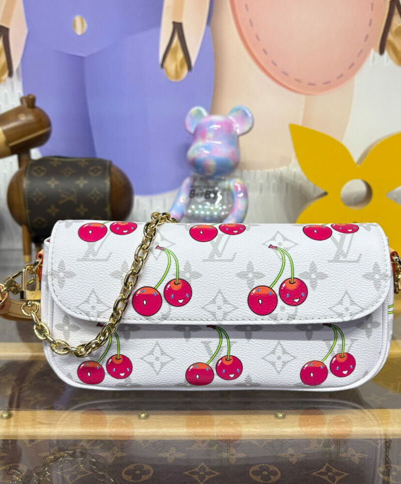 Louis Vuitton Lv X Tm Wallet On Chain Ivy Other Monogram Canvas M14239 White