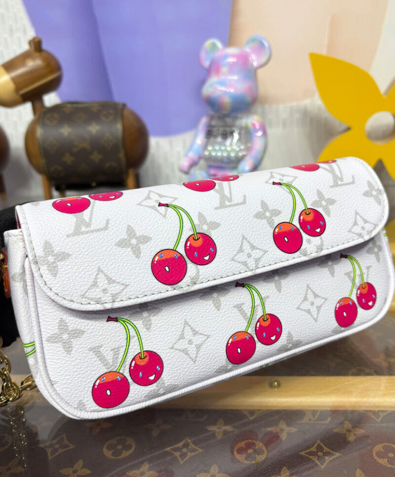 Louis Vuitton Lv X Tm Wallet On Chain Ivy Other Monogram Canvas M14239 White