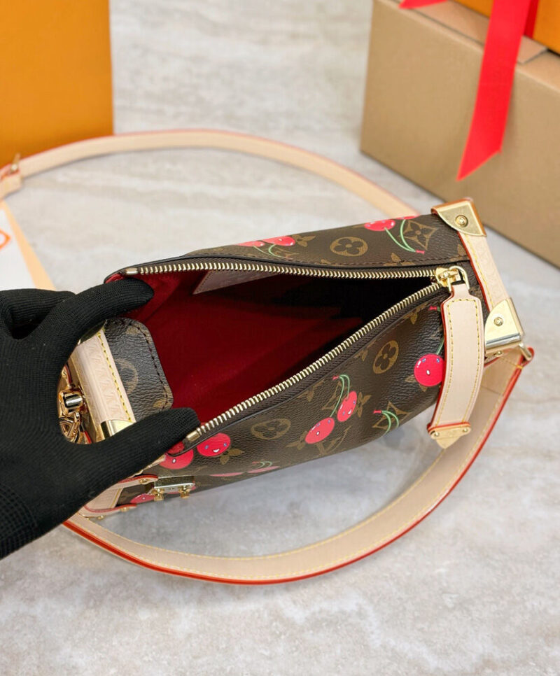 Louis Vuitton LV x TM Cherry Side Trunk MM M14278 Brown