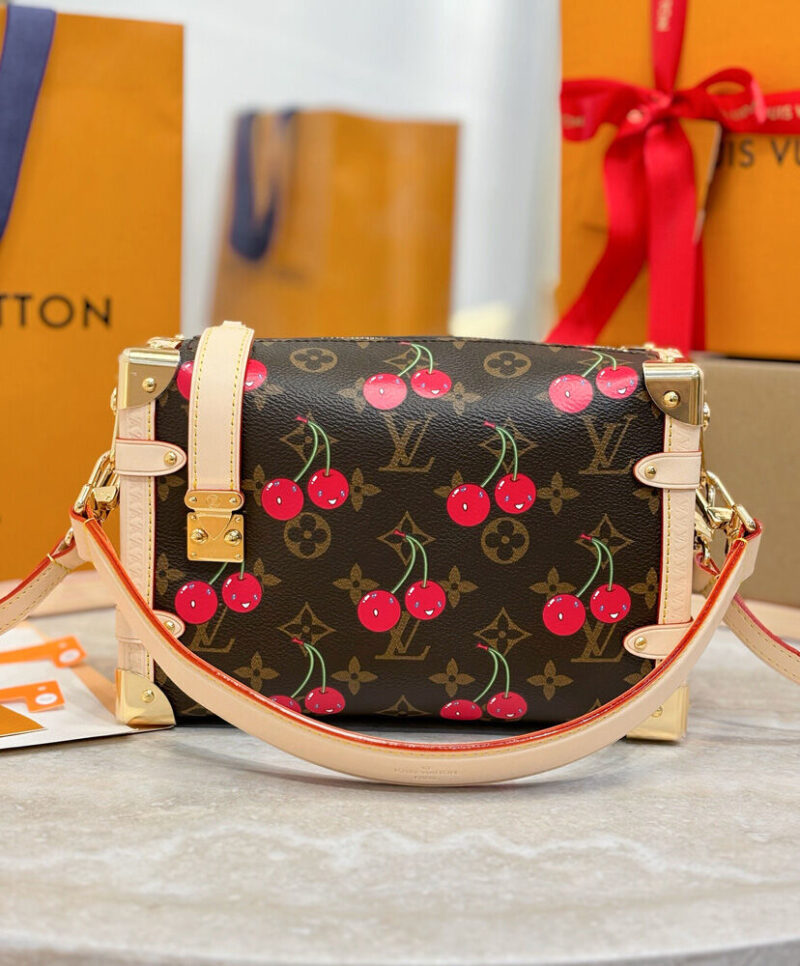 Louis Vuitton LV x TM Cherry Side Trunk MM M14278 Brown