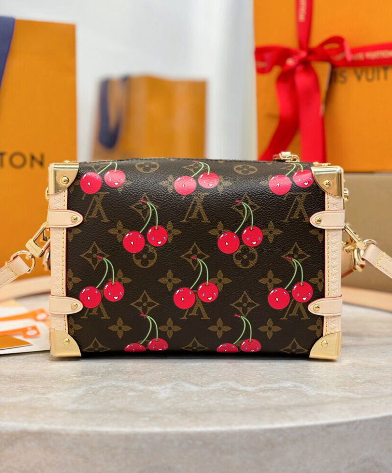 Louis Vuitton LV x TM Cherry Side Trunk MM M14278 Brown