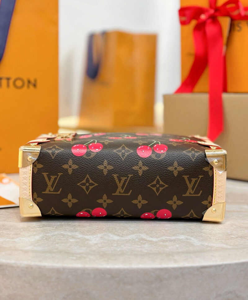 Louis Vuitton LV x TM Cherry Side Trunk MM M14278 Brown