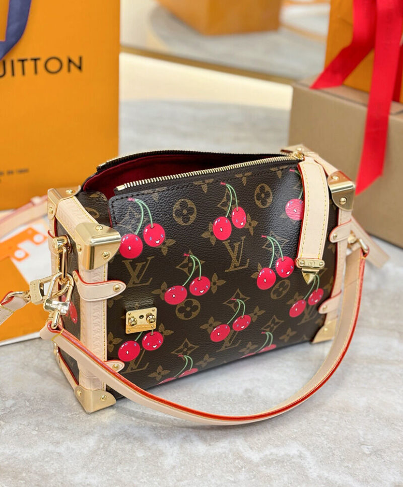 Louis Vuitton LV x TM Cherry Side Trunk MM M14278 Brown
