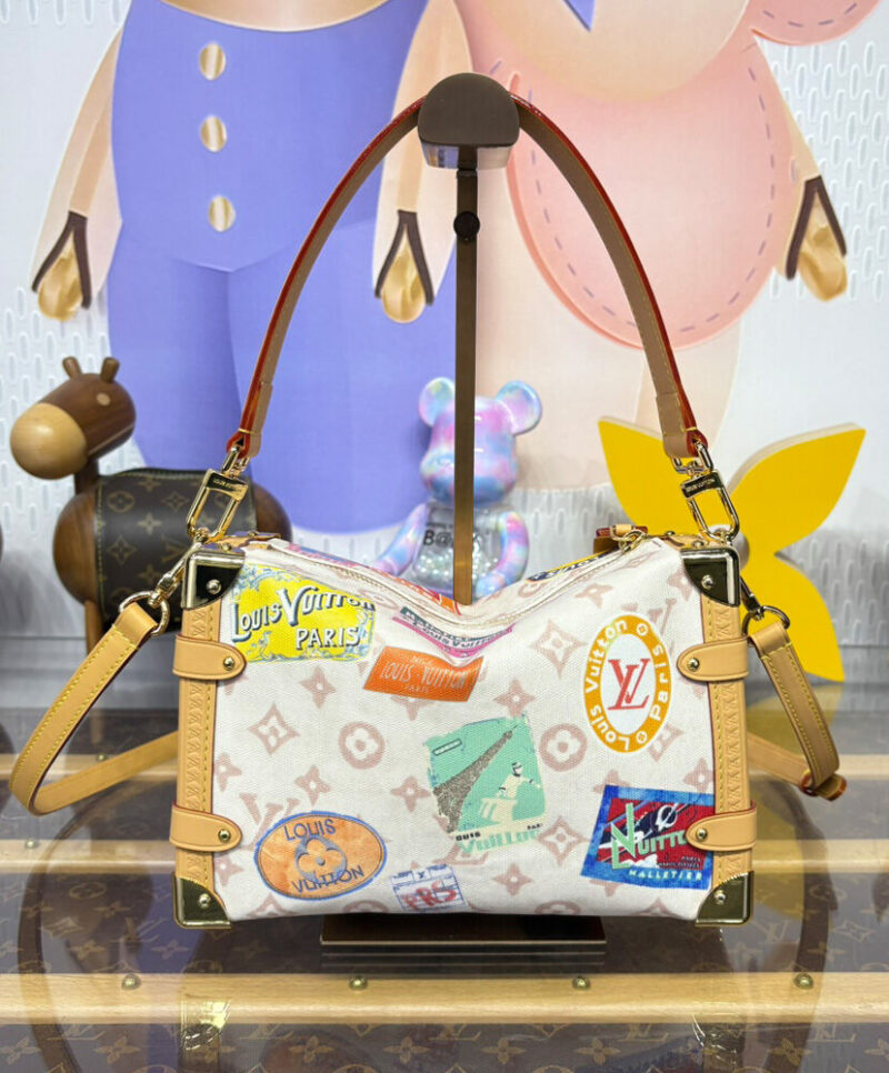 Louis Vuitton Side Trunk MM M14606 Cream