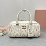 Miumiu Arcadie Matelasse Nappa Leather Bag