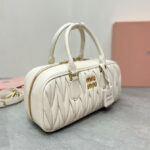 Miumiu Arcadie Matelasse Nappa Leather Bag