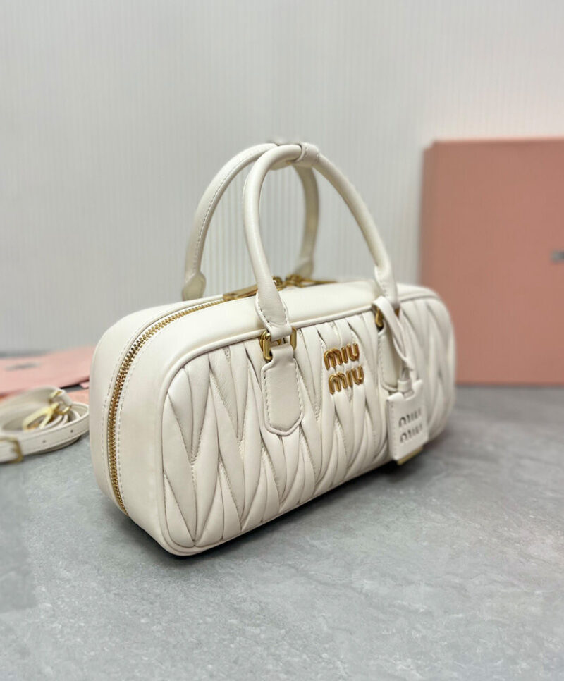 Miumiu Arcadie Matelasse Nappa Leather Bag