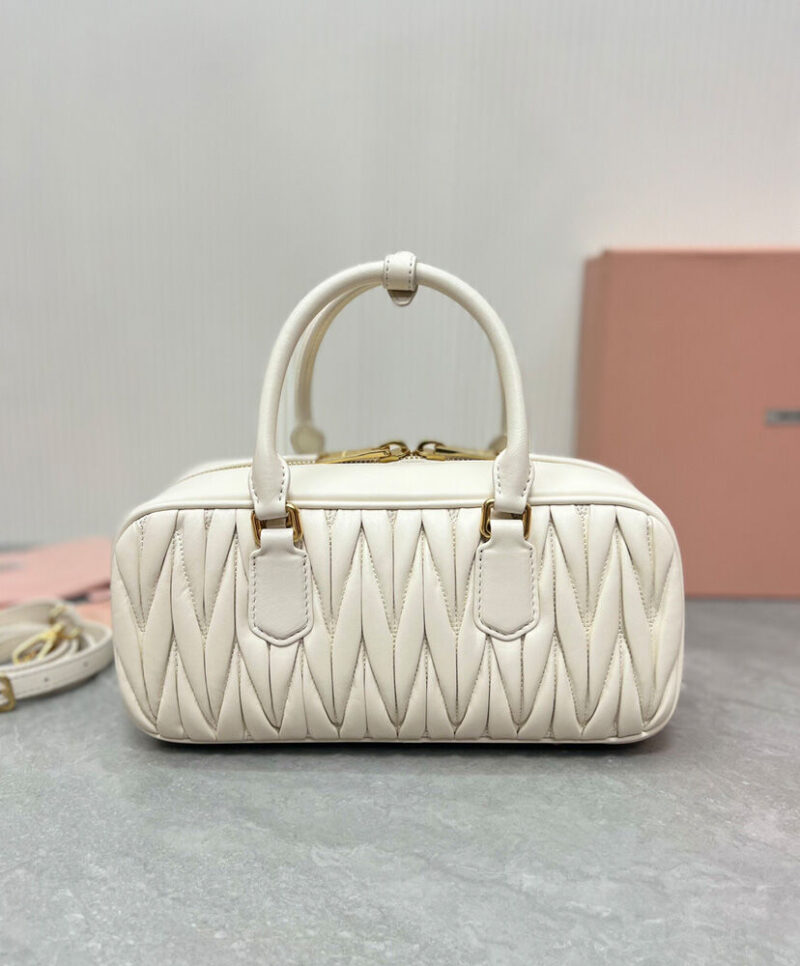 Miumiu Arcadie Matelasse Nappa Leather Bag