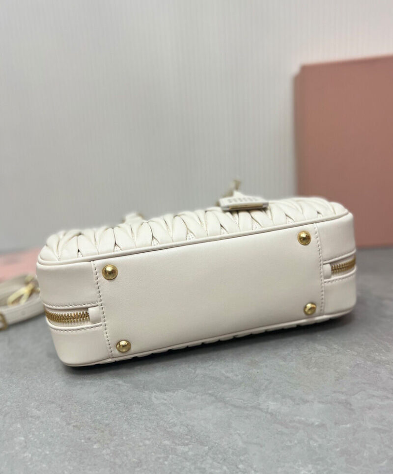 Miumiu Arcadie Matelasse Nappa Leather Bag