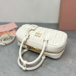 Miumiu Arcadie Matelasse Nappa Leather Bag