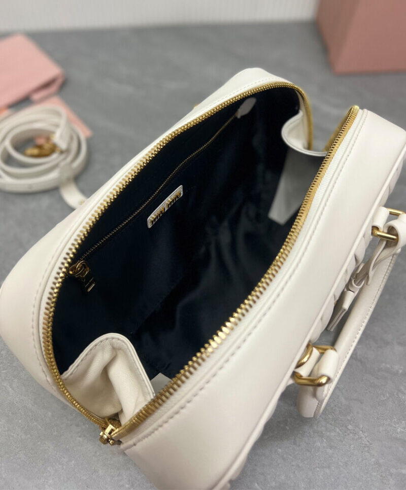Miumiu Arcadie Matelasse Nappa Leather Bag