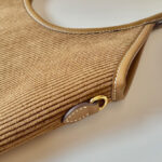Miumiu IVY Corduroy Shopping Bag Coffee
