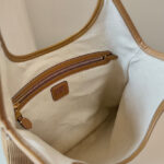 Miumiu IVY Corduroy Shopping Bag Coffee