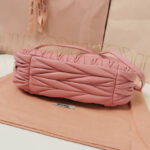 Miu Miu Wander Matelasse Nappa Leather Mini Hobo Bag