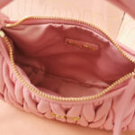 Miu Miu Wander Matelasse Nappa Leather Mini Hobo Bag