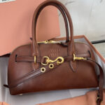 Miumiu Aventure Nappa Leather Top-handle Bag