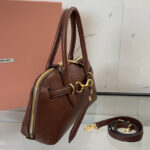 Miumiu Aventure Nappa Leather Top-handle Bag