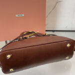 Miumiu Aventure Nappa Leather Top-handle Bag
