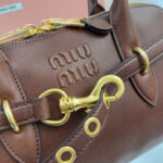 Miumiu Aventure Nappa Leather Top-handle Bag