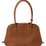 Miumiu Leather Bag Coffee