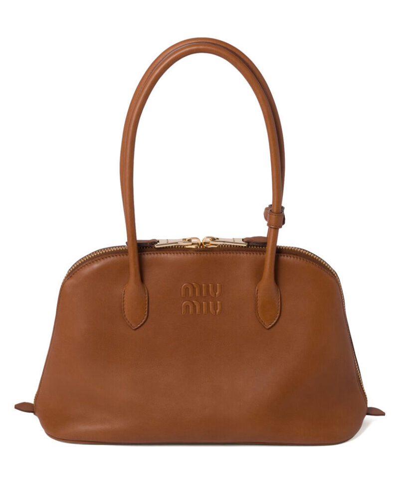 Miumiu Leather Bag Coffee
