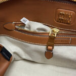 Miumiu Leather Bag Coffee