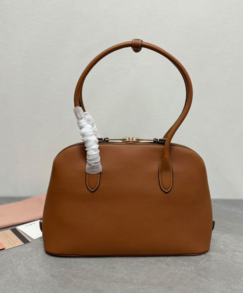 Miumiu Leather Bag Coffee