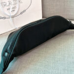 Prada Re-Nylon And Saffiano Leather Belt Bag 2VL033 Black