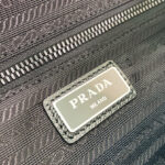 Prada Re-Nylon And Saffiano Leather Belt Bag 2VL033 Black