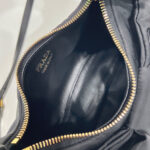 Prada Re-Nylon And Nappa Leather Mini-bag With Bow 1BC241 Black
